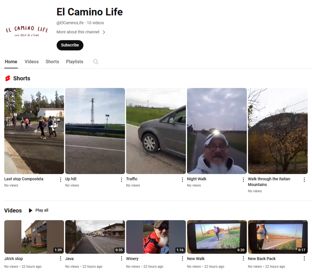 El Camino Life-YouTube